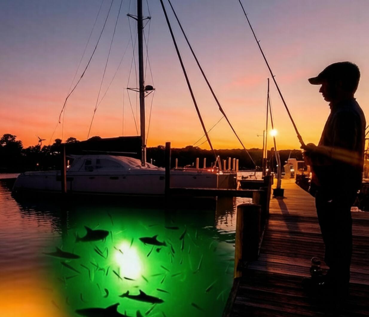 Fishing Lights Underwater