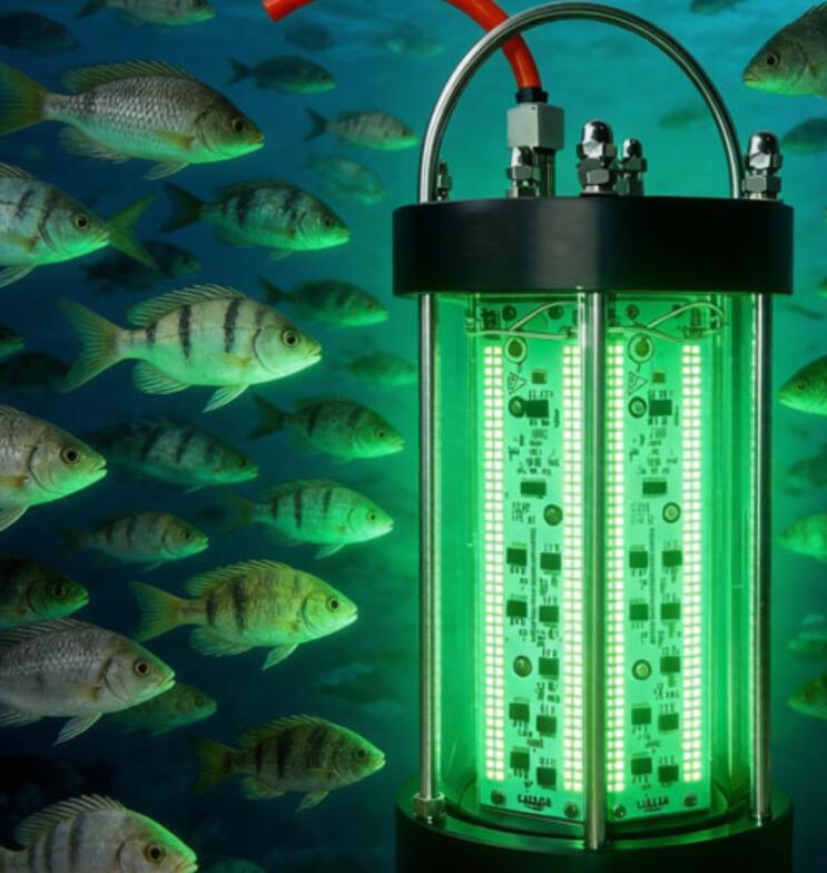 green fishing light