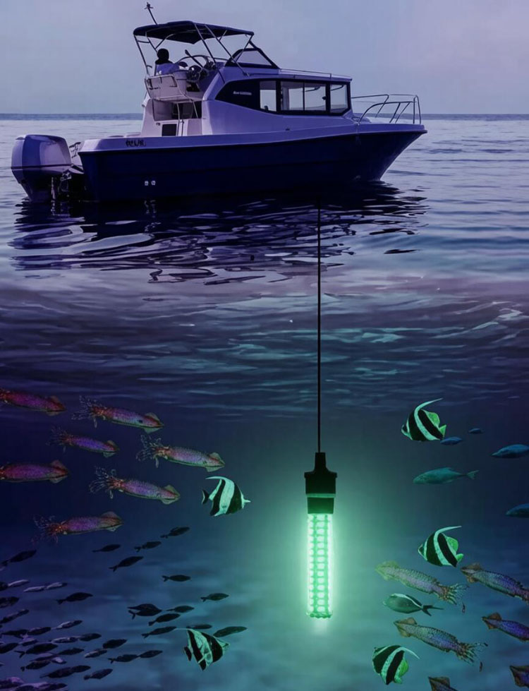 Green Light Fishing Light