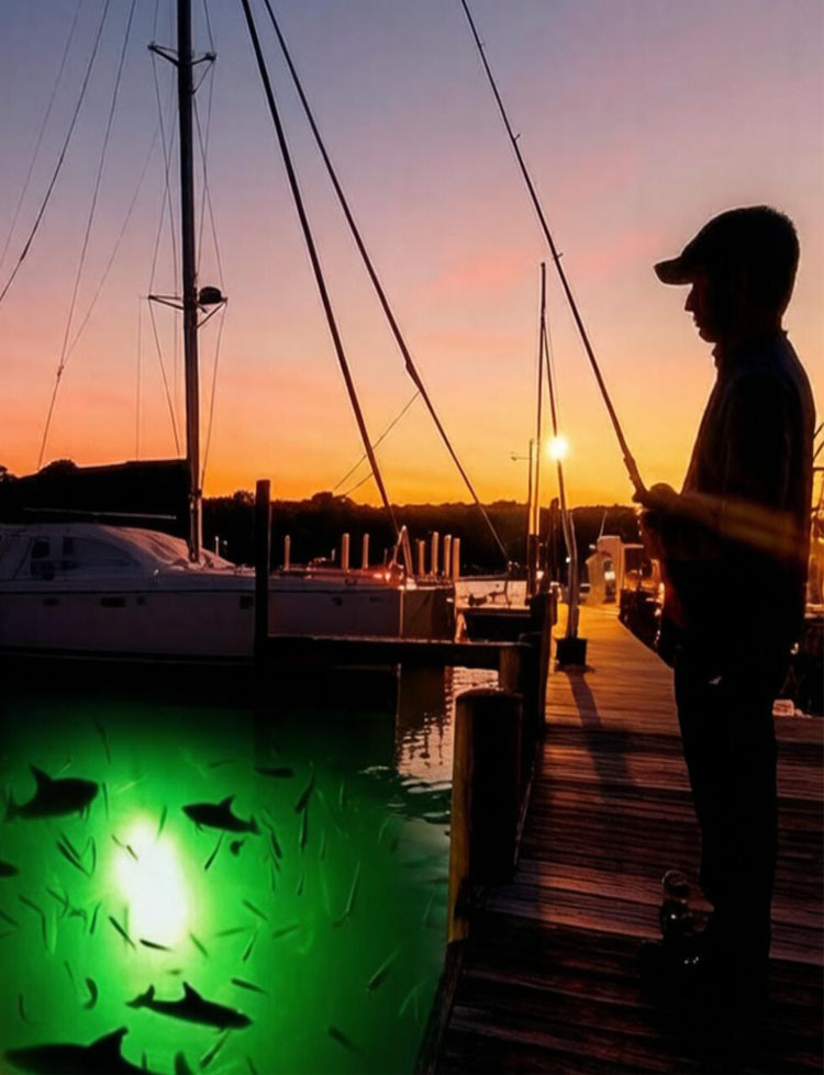 Fishing Lights Underwater