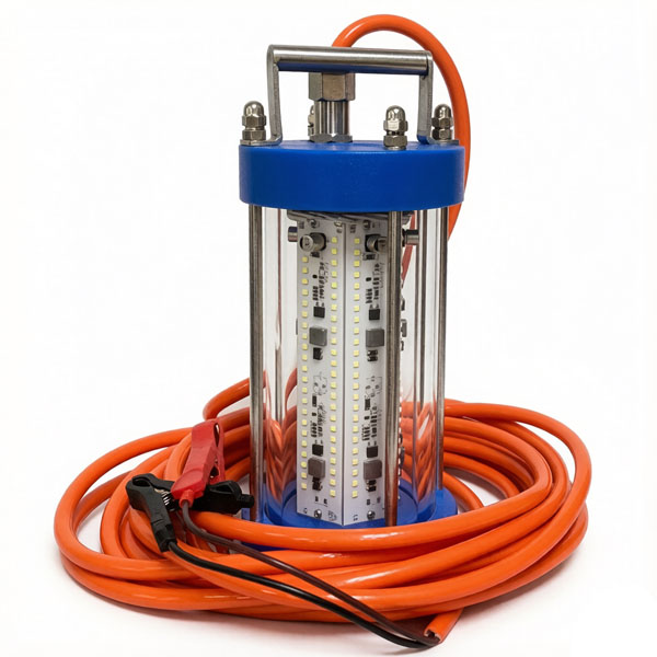 RE-UW-D7 DC input underwater flounder gigging lights portable green fishing light battery powered green fishing light green light fishing saltwater underwater fishing lights near me